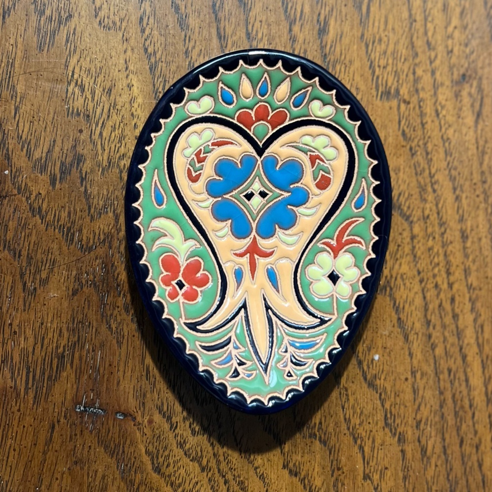 Clay Pottery Trinket Tray